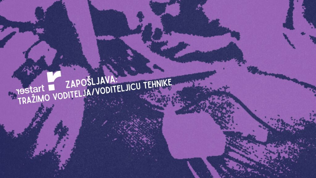 RESTART zapošljava: tražimo voditelja/voditeljicu tehnike